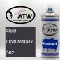 Preview: Opel, Opal Metallic, 362: 400ml Sprühdose, von ATW Autoteile West.